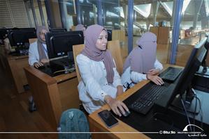 Séance d’apprentissage des différents moyens de l’accès aux ressources électroniques de la Bibliotheca Alexandrina