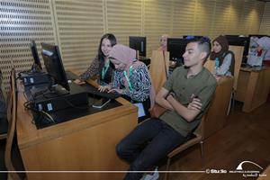 Séance d’apprentissage des différents moyens de l’accès aux ressources électroniques de la Bibliotheca Alexandrina