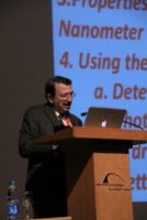 Dr. Mostafa El  Sayed during the lecture