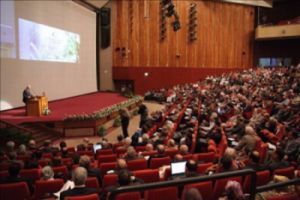 Dr. Ismail Serageldin speaking at the BVA 2010 Opening Session