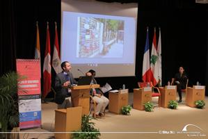 L'intervention de M. Sami Creta, Responsable de la programmation culturelle au Centre Culturel Jésuite à Alexandrie
