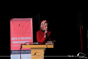  M<sup>lle </sup>Sarah Ali, Spécialiste au Centre d'Activités Francophones (CAF)