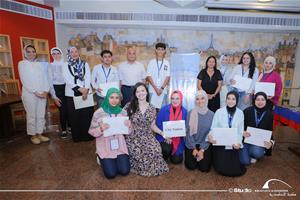 Photo de groupe de l'université de la Cité Sadat