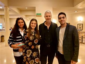 Les laur&eacute;ats &agrave; l'Op&eacute;ra du Caire