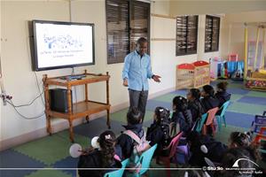 Les participants de l'atelier