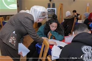 Atelier de Caravane des dix mots par M<sup>lle </sup>Heba Elghetany