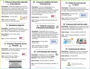 Mois de la francophonie 2025