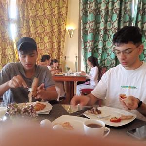  Les laur&eacute;ats de l'atelier au restaurant