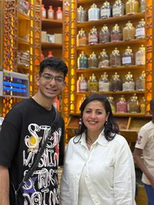  Les laur&eacute;ats de l'atelier avec Dr Marwa El Sahn, La directrice du CAF