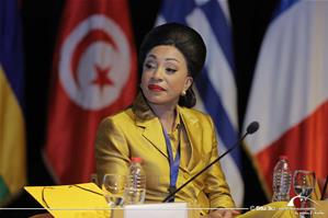 L'intervention de Mme Ra&iuml;ssa B&eacute;linda AYESSA, Directrice g&eacute;n&eacute;rale du M&eacute;morial Pierre Savorgnan de Brazza, R&eacute;publique du Congo