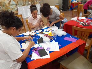 Les participants de l'atelier de th&eacute;&acirc;tre