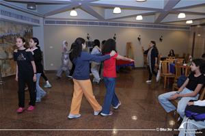 Les participants de l'atelier de th&eacute;&acirc;tre