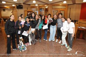 Les participants de l'atelier de th&eacute;&acirc;tre