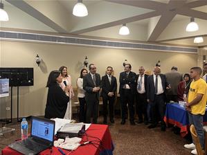 Visite du recteur de l'universit&eacute; du Fayoum Prof. Dr. Yasser Magdi Anwar Hatata