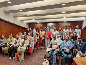 Photo de groupe avec Dr Nourhane Rachidy