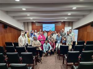 Photo de groupe Dr Salma Heidar