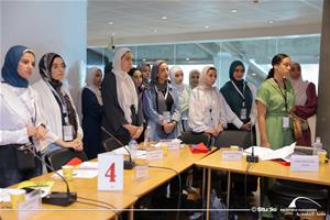 Les participants de la formation