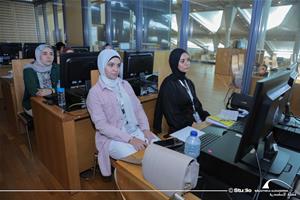  S&eacute;ance d&rsquo;apprentissage des diff&eacute;rents moyens de l&rsquo;acc&egrave;s aux ressources &eacute;lectroniques de la Bibliotheca Alexandrina