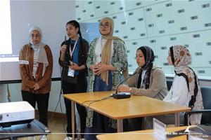 Pr&eacute;sentation des projets lors de la derni&egrave;re session