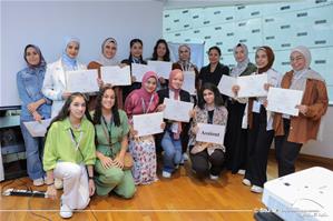 Photo de groupe de l'universit&eacute; d'Assiout