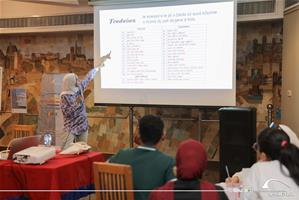 Atelier de Phon&eacute;tique avec Dr Ghada Saber