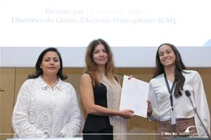  Distribution des certificats pour les stagiaires du CAF