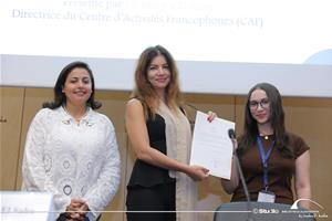  Distribution des certificats pour les stagiaires du CAF