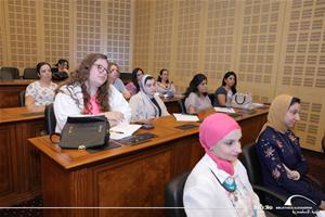 Atelier Comment enseigner la prononciation du fran&ccedil;ais (FLE) de mani&egrave;re concr&egrave;te, efficace et stimulante par Magali Boueux &agrave;&nbsp;la Bibliotheca Alexandrina &ndash; Centre Conf&eacute;rences, Salle de d&eacute;l&eacute;gu&eacute;s