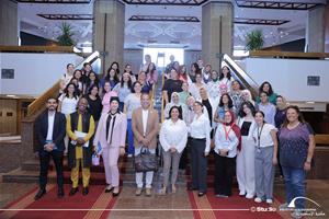 Atelier Comment enseigner la prononciation du fran&ccedil;ais (FLE) de mani&egrave;re concr&egrave;te, efficace et stimulante par Magali Boueux &agrave;&nbsp;la Bibliotheca Alexandrina &ndash; Centre Conf&eacute;rences, Salle de d&eacute;l&eacute;gu&eacute;s