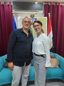 Atelier Comment enseigner la prononciation du fran&ccedil;ais (FLE) de mani&egrave;re concr&egrave;te, efficace et stimulante par Magali Boueux &agrave; Tanta au local de la maison G&eacute;nial