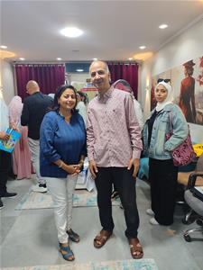 Atelier Comment enseigner la prononciation du fran&ccedil;ais (FLE) de mani&egrave;re concr&egrave;te, efficace et stimulante par Magali Boueux &agrave; Tanta au local de la maison G&eacute;nial