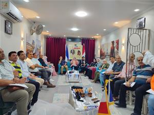 Atelier Comment enseigner la prononciation du fran&ccedil;ais (FLE) de mani&egrave;re concr&egrave;te, efficace et stimulante par Magali Boueux &agrave; Tanta au local de la maison G&eacute;nial