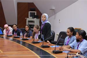 Les participants de&nbsp;la 1re s&eacute;ance de la Prise de parole en public Mod&egrave;le des Nations Unies (MUN)
