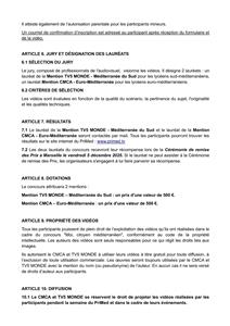 Prix "Moi, citoyen m&eacute;diterran&eacute;en"