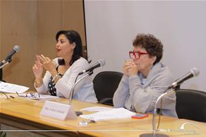 Quatri&egrave;me journ&eacute;e,projection et critique des films pour les &eacute;l&egrave;ves des &eacute;coles d&rsquo;Alexandrie &agrave; la Bibliotheca Alexandrina