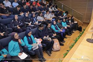 Quatri&egrave;me journ&eacute;e,projection et critique des films pour les &eacute;l&egrave;ves des &eacute;coles d&rsquo;Alexandrie &agrave; la Bibliotheca Alexandrina