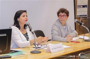 Quatri&egrave;me journ&eacute;e,projection et critique des films pour les &eacute;l&egrave;ves des &eacute;coles d&rsquo;Alexandrie &agrave; la Bibliotheca Alexandrina
