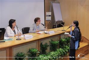 Quatri&egrave;me journ&eacute;e,projection et critique des films pour les &eacute;l&egrave;ves des &eacute;coles d&rsquo;Alexandrie &agrave; la Bibliotheca Alexandrina