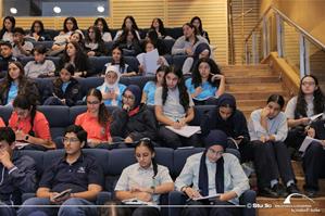 Quatri&egrave;me journ&eacute;e,projection et critique des films pour les &eacute;l&egrave;ves des &eacute;coles d&rsquo;Alexandrie &agrave; la Bibliotheca Alexandrina