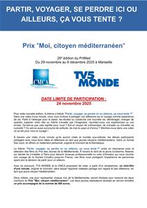  Prix "Moi, citoyen m&eacute;diterran&eacute;en"