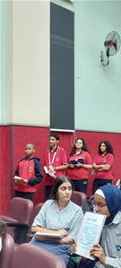 Deuxi&egrave;me journ&eacute;e &agrave; l'&eacute;cole Sainte Anne au Caire&nbsp;