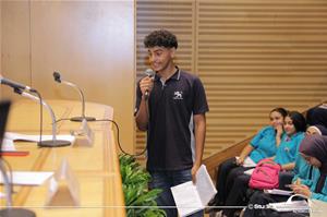 Quatri&egrave;me journ&eacute;e au B&acirc;timent principal de la Bibliotheca Alexandrina - Auditorium