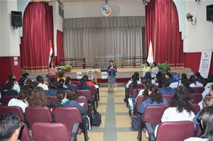  Deuxi&egrave;me journ&eacute;e &agrave; l'&eacute;cole Sainte Anne au Caire&nbsp;