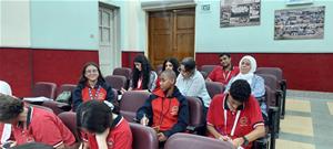  Deuxi&egrave;me journ&eacute;e &agrave; l'&eacute;cole Sainte Anne au Caire&nbsp;