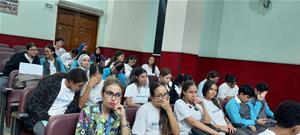  Deuxi&egrave;me journ&eacute;e &agrave; l'&eacute;cole Sainte Anne au Caire&nbsp;