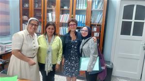  Deuxi&egrave;me journ&eacute;e &agrave; l'&eacute;cole Sainte Anne au Caire&nbsp;