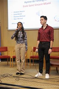 Hommage musical, des chansons en l'honneur des enseignants et de la francophonie