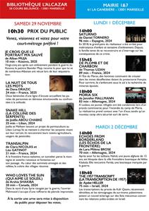 Le programme du festival&nbsp;