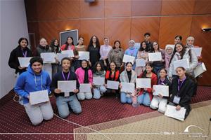 Distribution des certificats lors de la derni&egrave;re s&eacute;ance