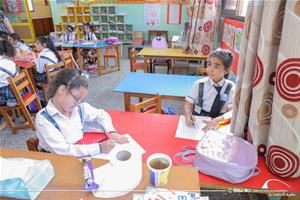 Les participants de l'atelier